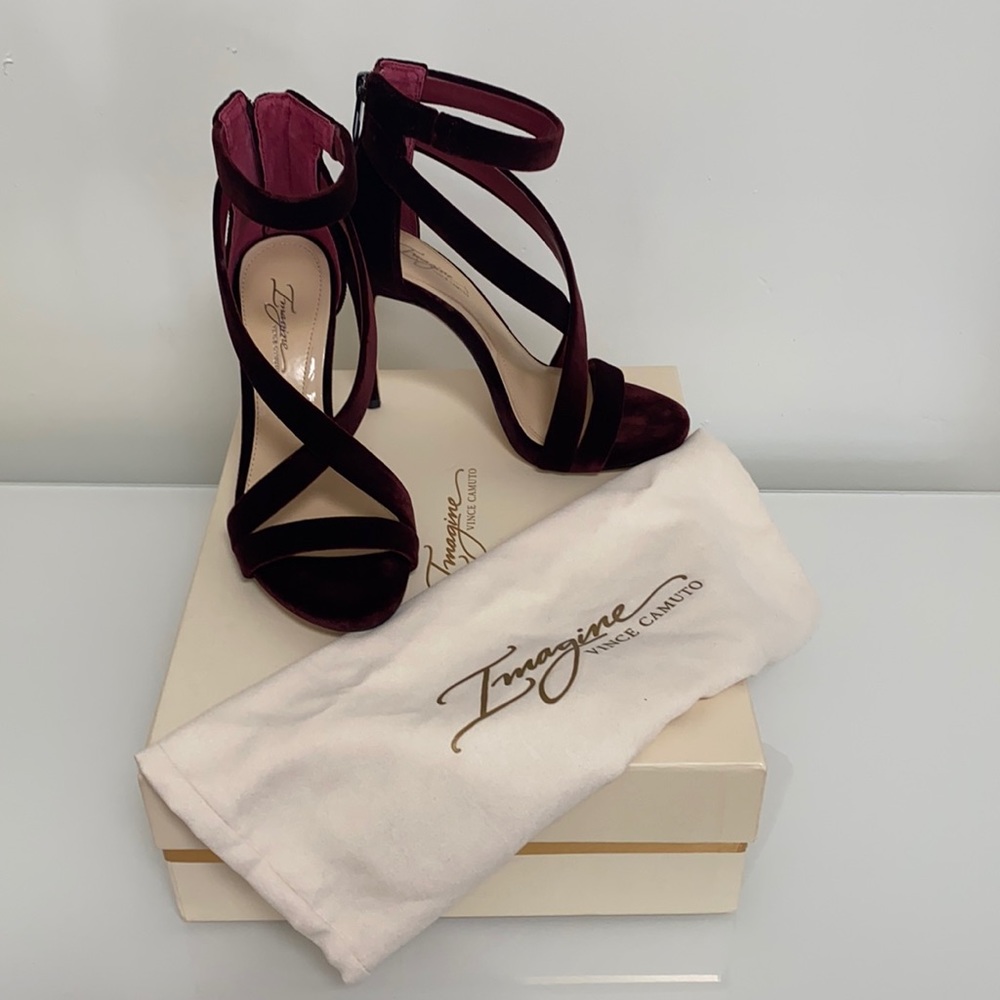 Imagine Vince Camuto Devin Sandal - Velvet Currant